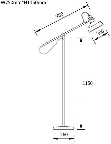 Modern Stainless Steel Bracket Floor Lamp - Eye Protection Reading Light for Bedroom, Living Room & Office - Adjustable Standing Light for Bedside, Study & Workspace