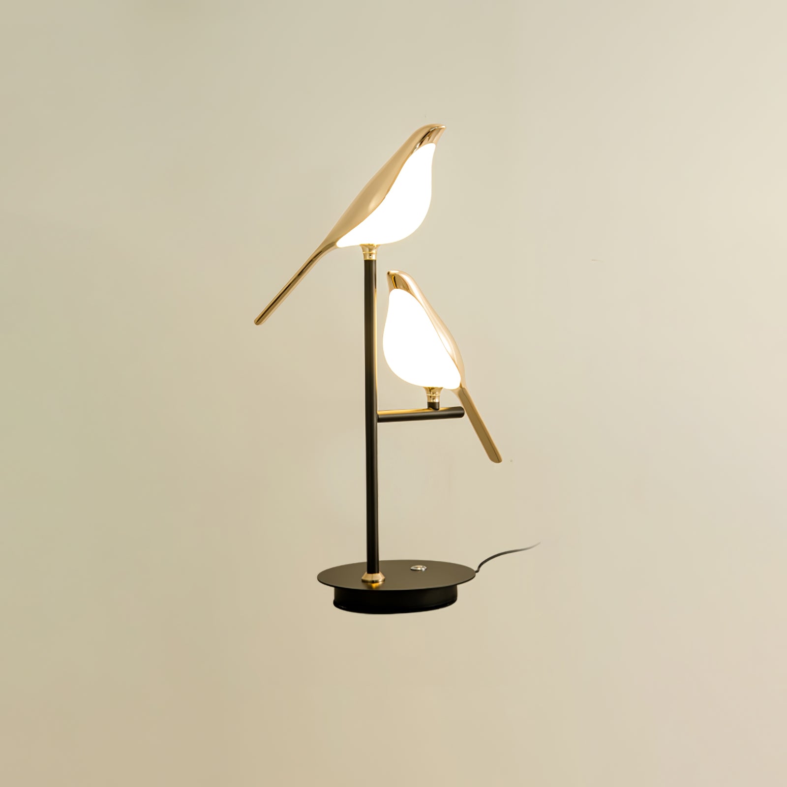 Magpie Perch Table Lamp - Modern Decorative Lighting for Bedroom, Living Room & Office - Stylish Home Decor Accent Light