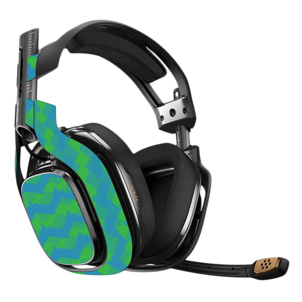 Astro A40 3rd Generation Gaming Headset Skin - Sharp Chevron Design Protective Vinyl Decal Wrap | Durable, Easy to Apply & Remove | Made in USA | Perfect for Gaming, Streaming & Esports Protection