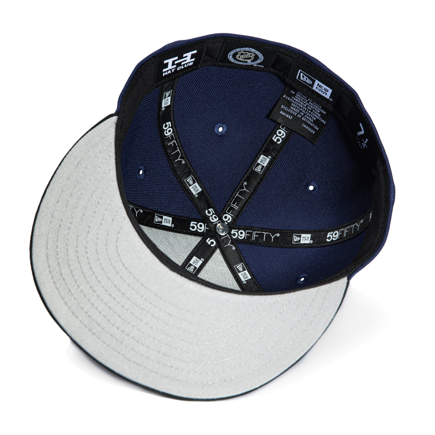 New Era 59Fifty Mascot Columbus Blue Jackets Stinger Hat - Light Navy & Black | Official MLB Baseball Cap for Men & Women | Perfect for Game Day, Sports Events & Casual Wear