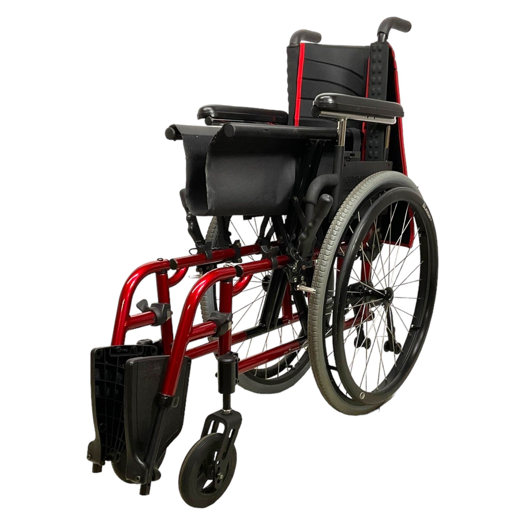 Sunrise Medical Quickie 2 Manual Wheelchair - 18x20 Inch Seat with Adjustable Tension Upholstery | Lightweight & Durable Mobility Aid for Adults | Perfect for Indoor & Outdoor Use