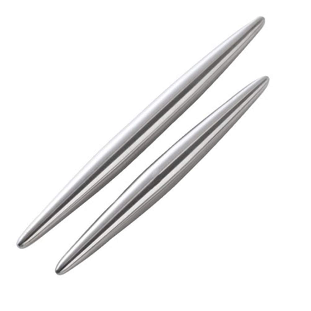 Premium Stainless Steel Rolling Pin - Dough Roller for Baking Pizza, Pastry, Dumplings & Cookies - Heavy Duty Kitchen Baking Tool for Home & Professional Use