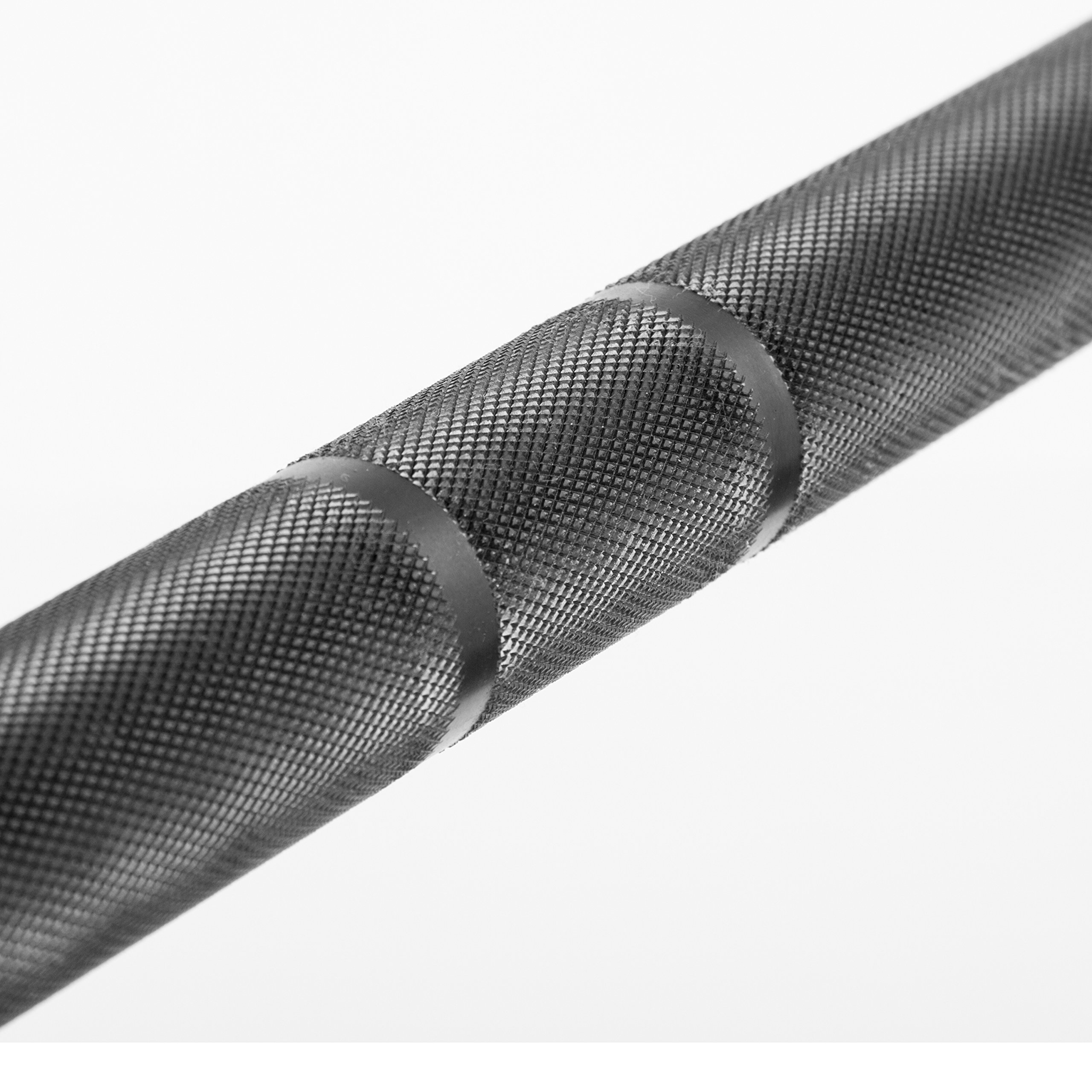 LUMBERJACK Olympic Weight Bar - 7ft Heavy Duty Weightlifting Bar with 1500LB Capacity - Perfect for Home Gym & CrossFit Training