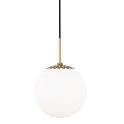 Vintage Brass Pendant Light - Elegant Hanging Ceiling Fixture for Dining Room, Kitchen Island & Bedroom Lighting | Antique Style Industrial Chandelier