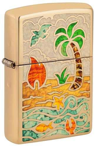 High Polish Brass Beach Day