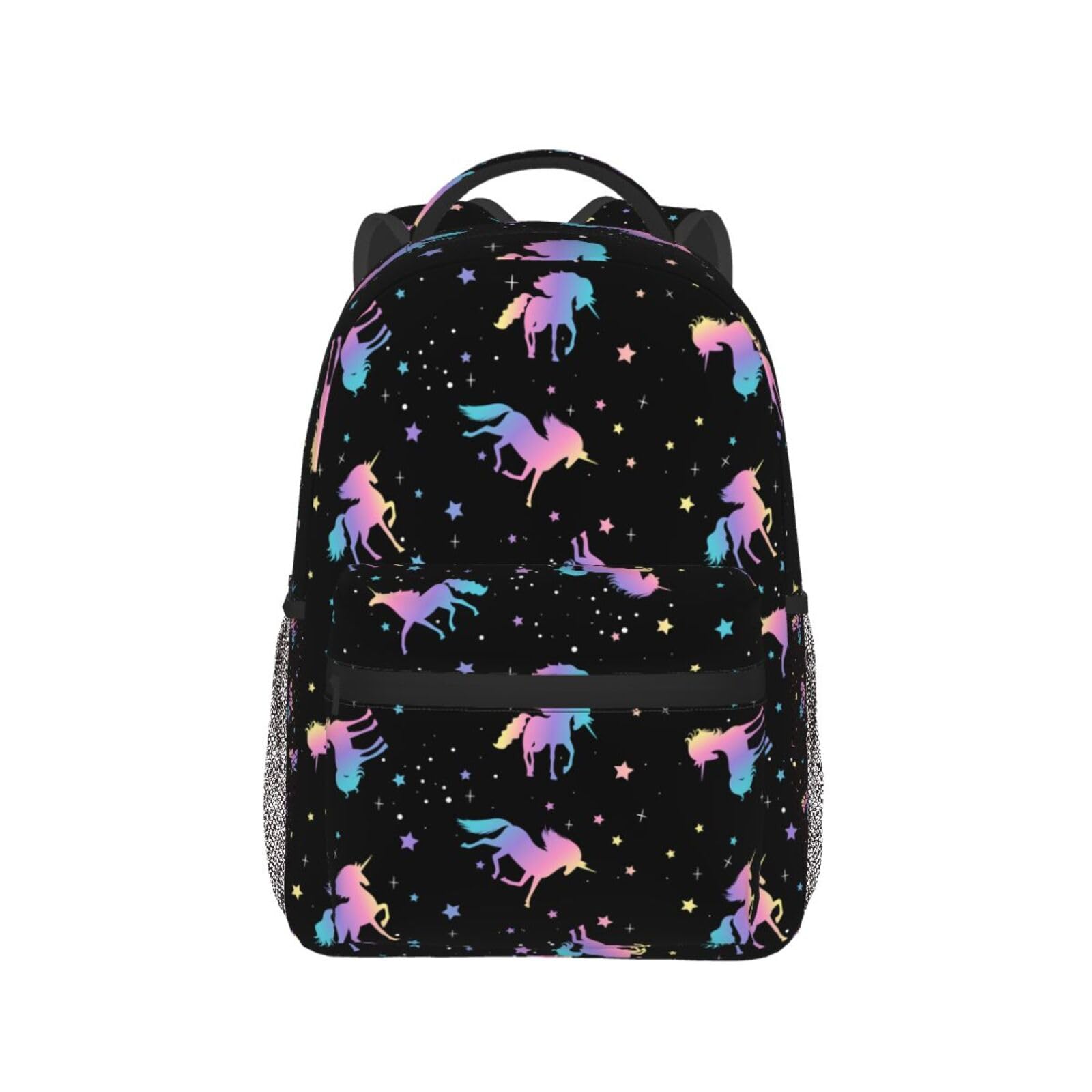 **Cute Unicorn Print Backpack for Girls & Boys - School Laptop Bag, Bookbag, Daypack for Teens, Kids - Lightweight & Durable for Travel, Sports, Work, College & Everyday Use**