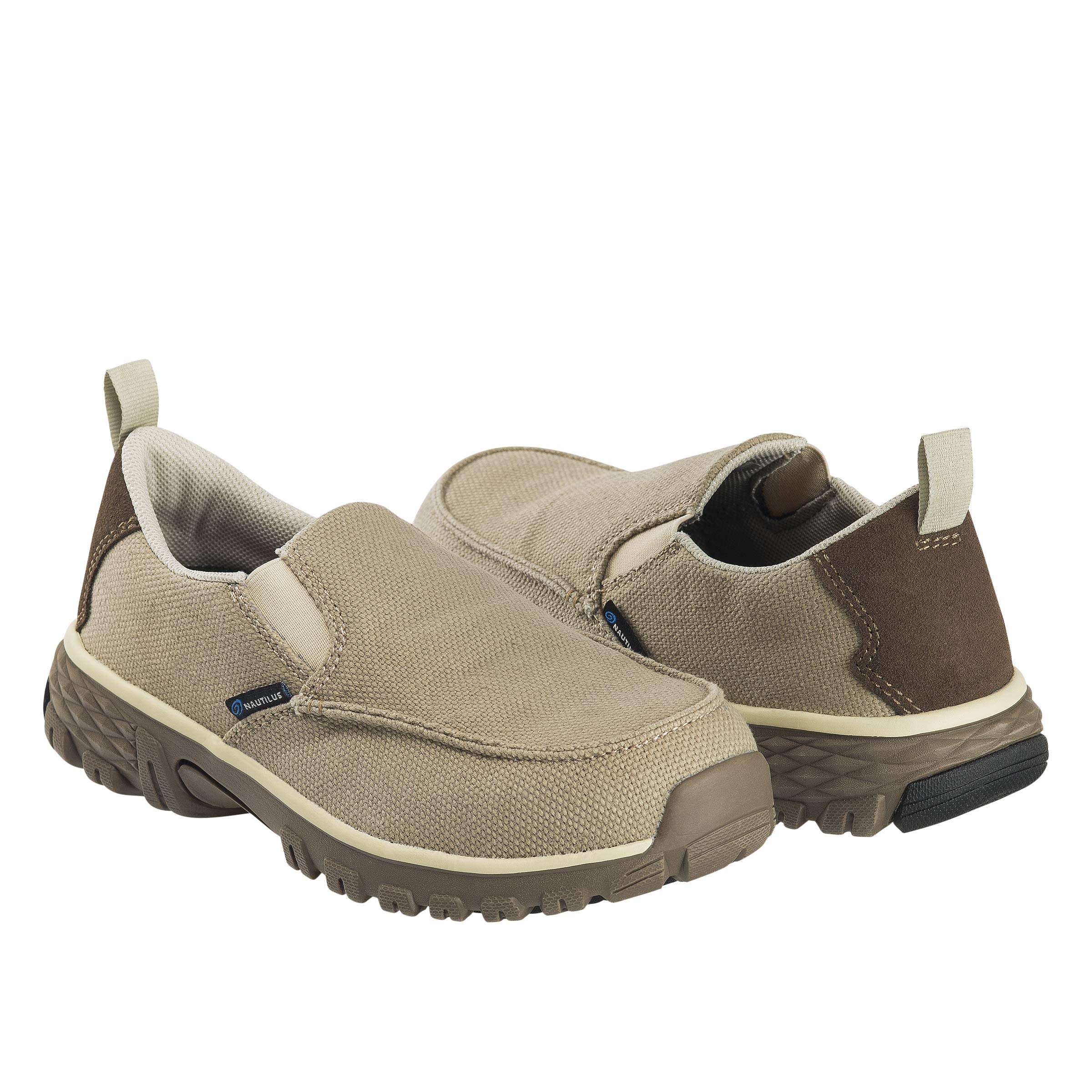 FSI Nautilus Breeze Women's Slip-On Alloy Toe EH Safety Work Shoes - Lightweight & Comfortable for Nurses, Chefs & Industrial Workers