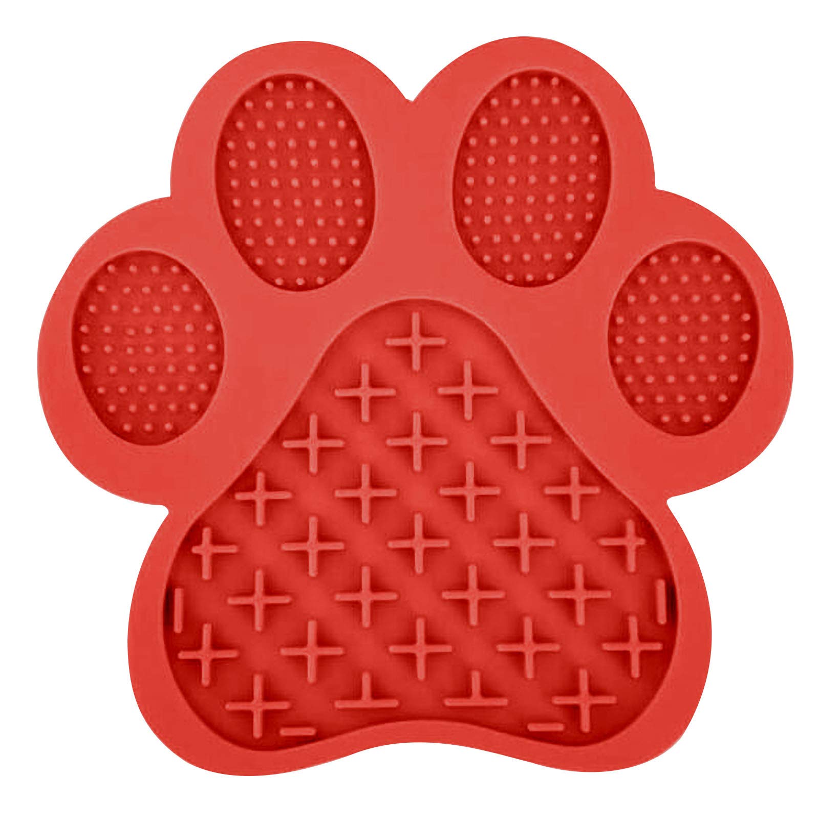 **Slow Feeder Mat for Cats & Dogs - Non-Slip Lick Mat for Pet Grooming, Bathing & Feeding - Includes Water Bowl - Perfect for Anxious Pets, Mealtime Enrichment & Slow Eating**