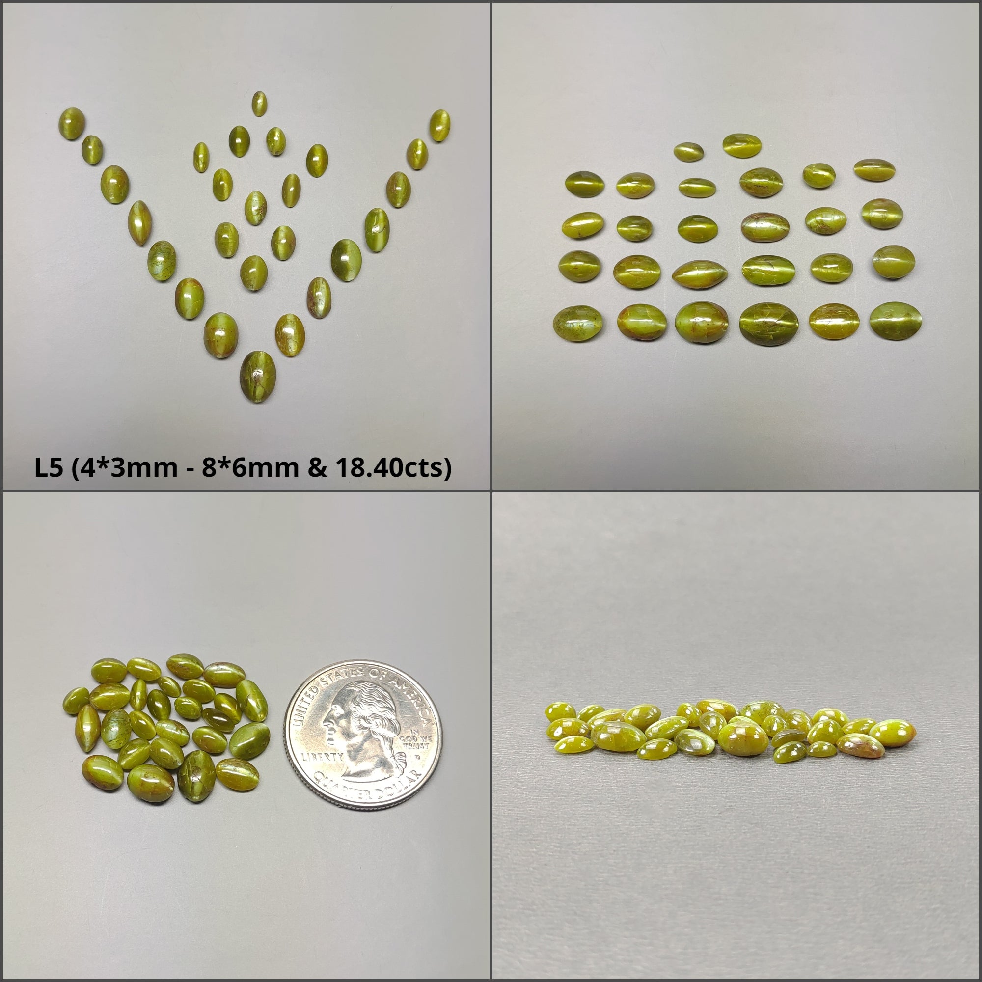 Natural Untreated Chrysoberyl Cat's Eye Gemstone Cabochon - Oval Shape for Jewelry Making, Healing Crystals & Spiritual Collection (10x8mm) | Perfect for Rings, Pendants & Meditation Accessories