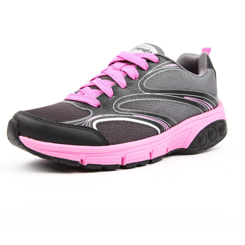 Therafit Arielle Women's Mesh Athletic Shoes - Lightweight Walking & Running Sneakers for Comfort & Support - Perfect for Gym, Workouts & Daily Wear