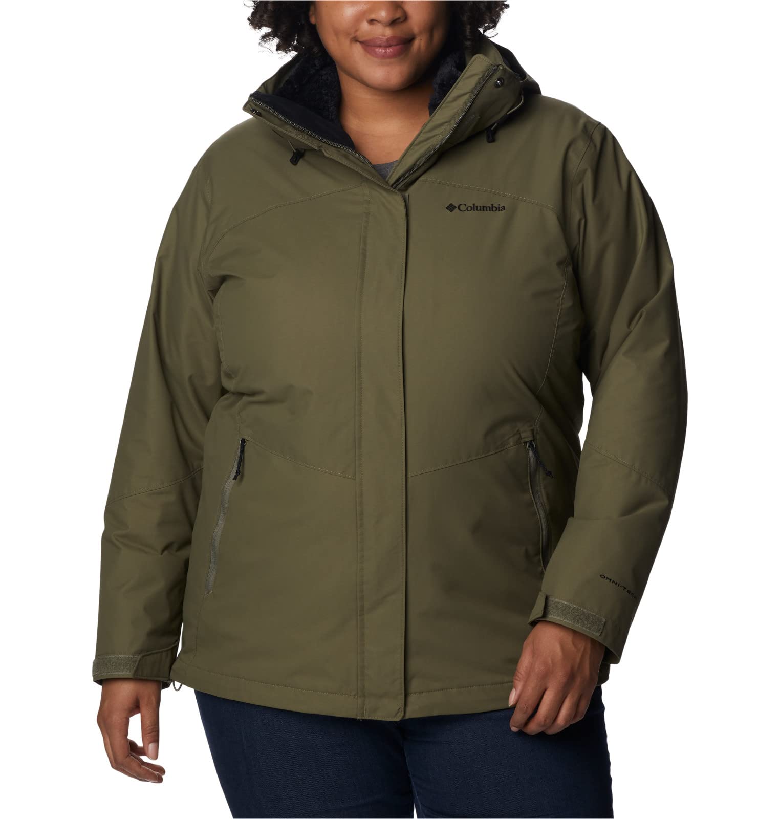 Columbia Women's Bugaboo II Fleece Interchange Jacket - Waterproof & Warm Winter Outerwear for Hiking, Skiing & Outdoor Adventures