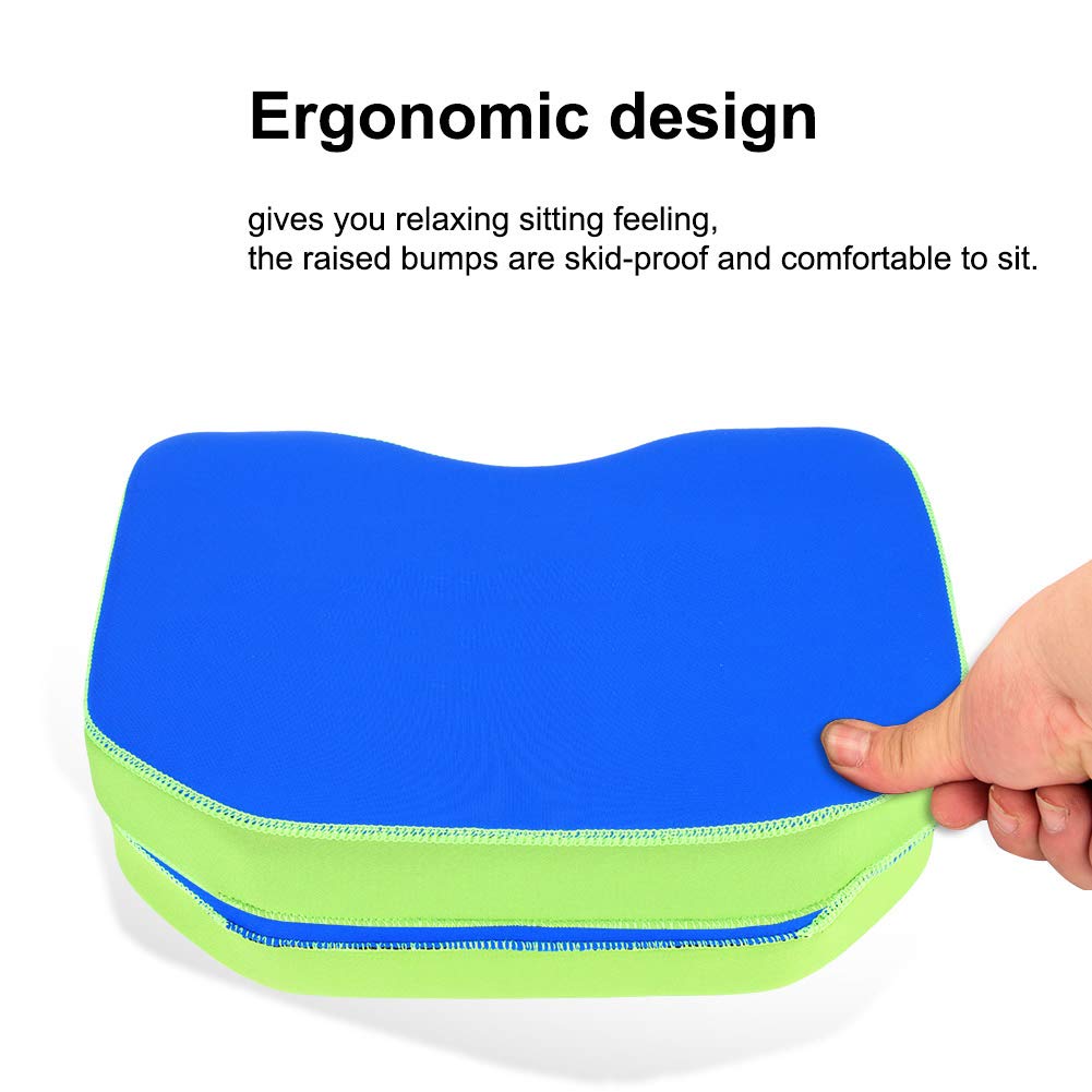 Premium Thickened Kayak Seat Cushion - Comfortable Canoe & Kayak Seat Pad for Fishing & Paddling - Waterproof & Non-Slip Design (Blue) | Perfect for Long Fishing Trips & Outdoor Water Adventures