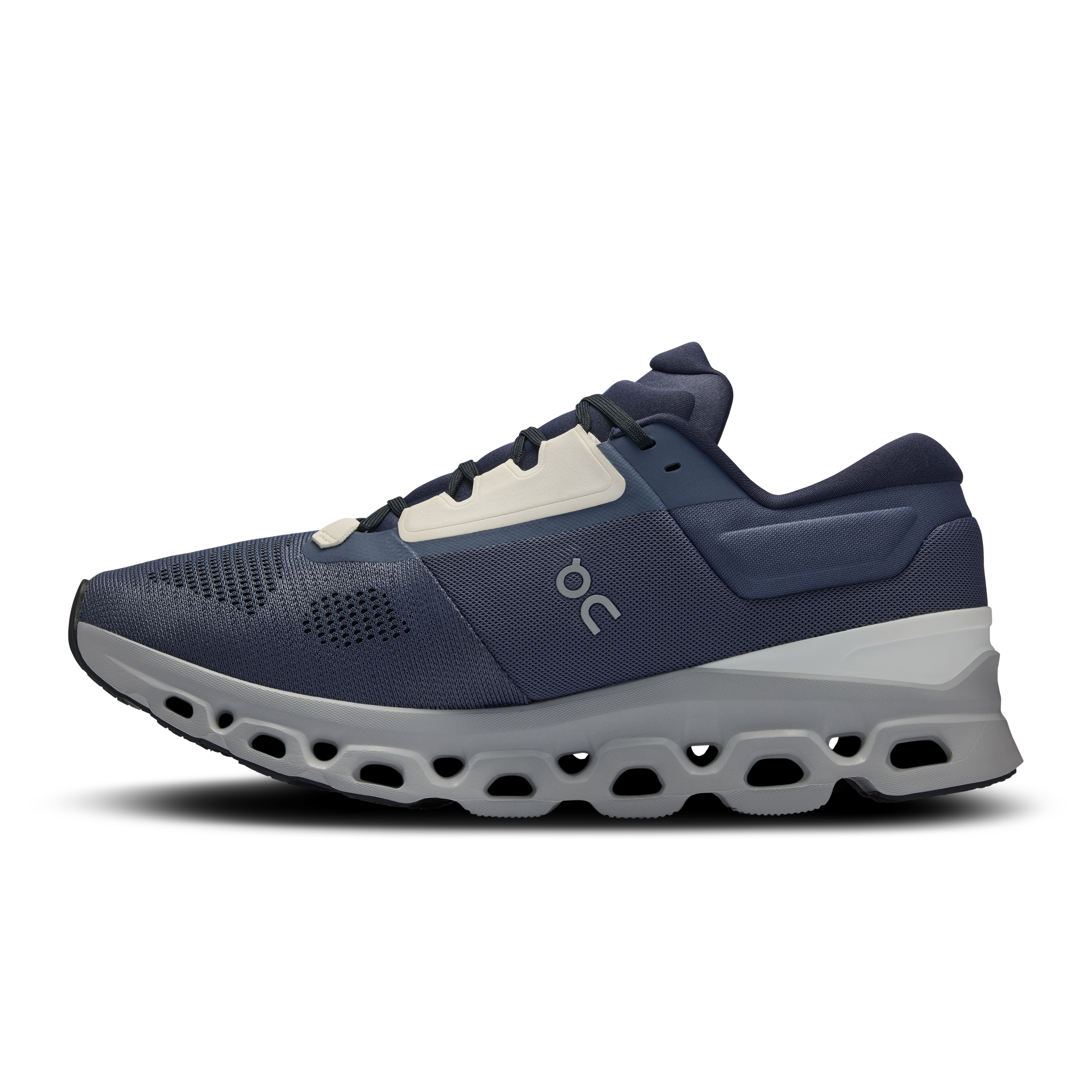 On Running Men's Cloudstratus 3 Running Shoes - Metal/Glacier Color - Lightweight Cushioned Sneakers for Road Running & Marathon Training