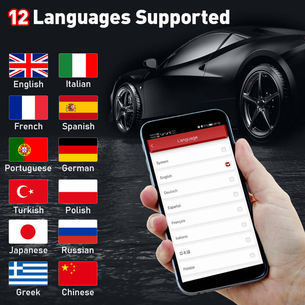 KINGBOLEN® Ediag Plus Bidirectional OBD2 Scanner - Full System ECU Coding, CAN FD Compatible for Car Diagnostics & Programming - Perfect for Mechanics & DIY Auto Repair