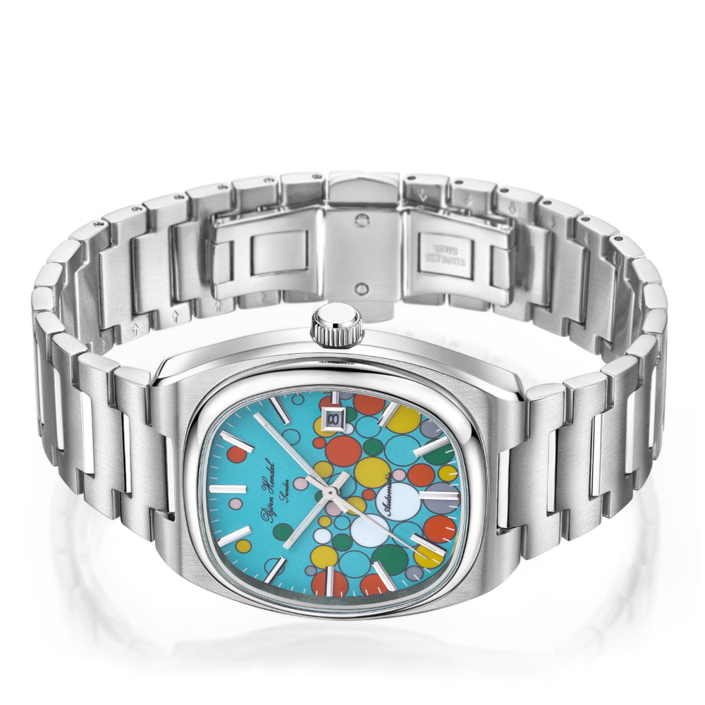 Bjorn Hendal Men's Silver Stainless Steel Watch A01SB9BS - Elegant Dress Watch for Business, Formal Events & Everyday Wear