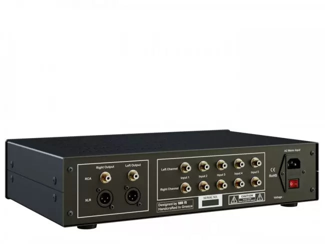 LAB12 Pre1 Vacuum Tube Preamplifier - High-End Audio Preamplifier for Vinyl Records & Hi-Fi Systems | Perfect for Home Theater & Music Studio Use