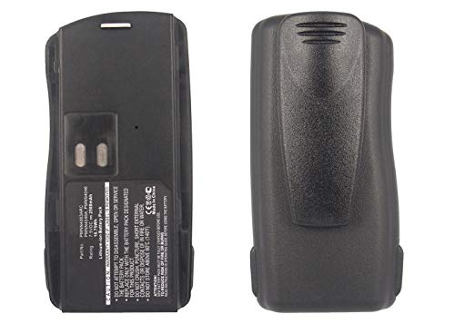 Synergy Digital 2-Way Radio Battery - 2500mAh Li-Ion 7.5V Replacement for Motorola PMNN4046R & PMNN4046 - Perfect for Construction, Security, and Outdoor Communication
