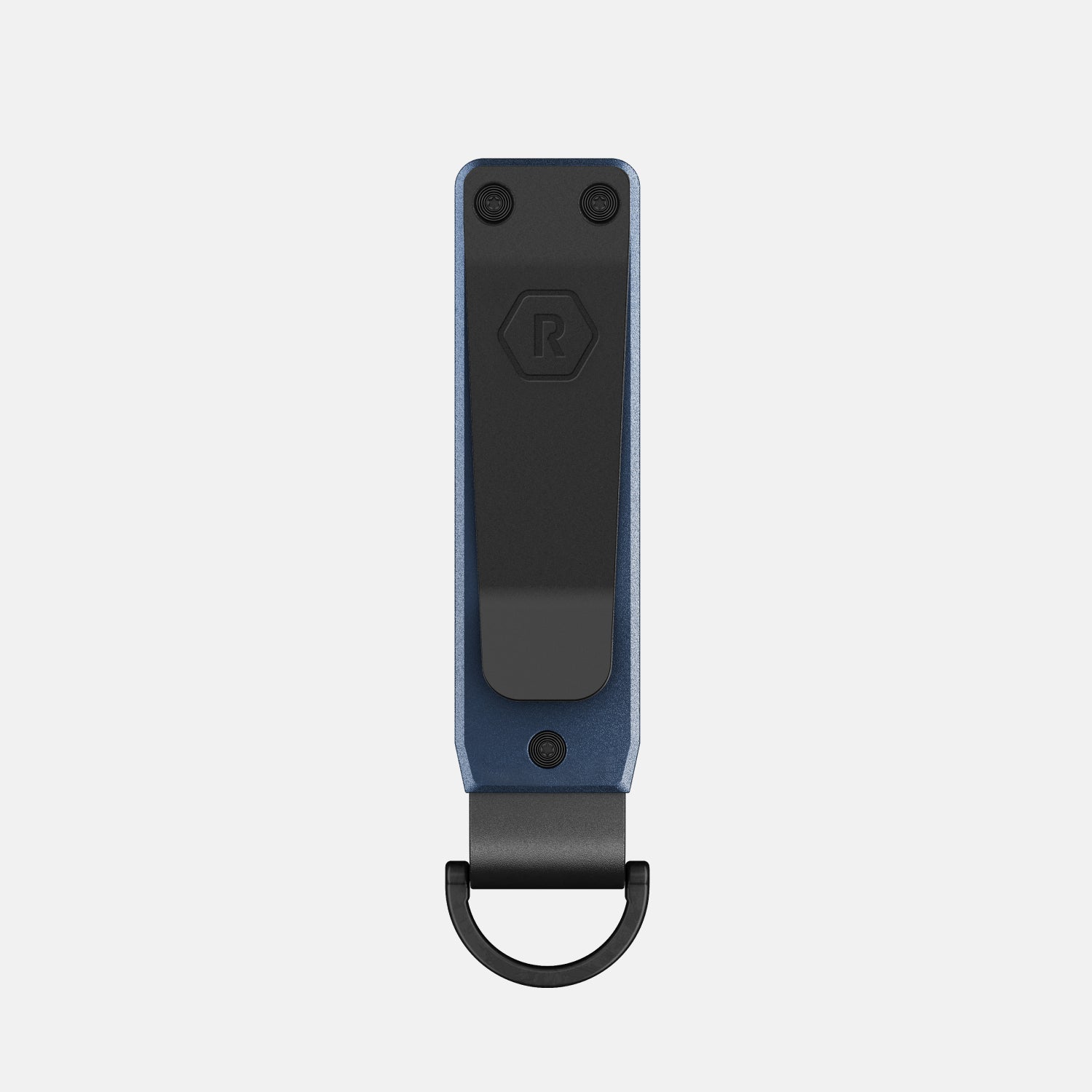 The Ridge KeyCase - Slim RFID Blocking Aluminum Key Holder (Alpine Navy) - Perfect for Everyday Carry, Travel & Minimalist Wallets