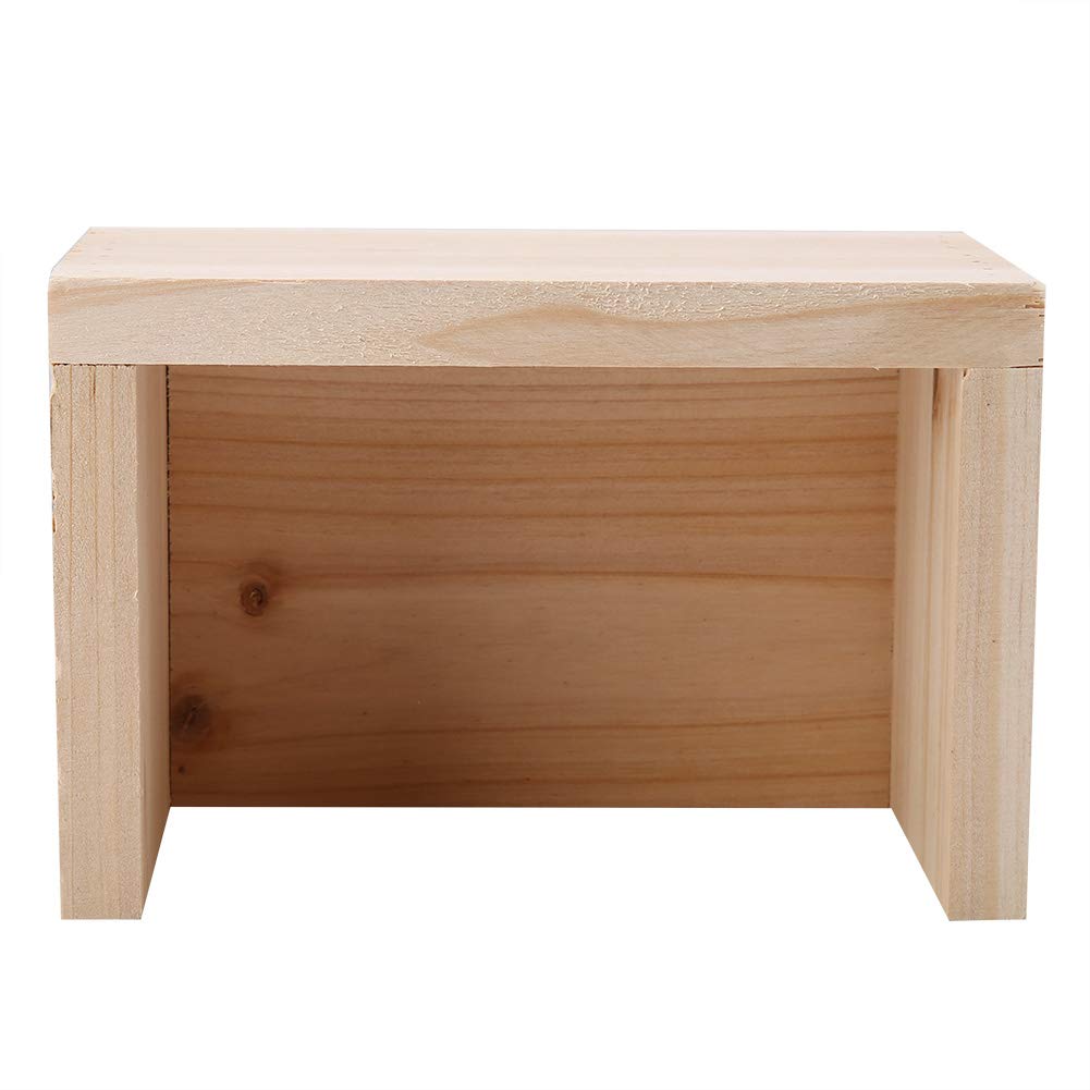 Premium Wooden Reptile Hideout & Climbing Cave - Natural Tortoise Shelter, Hamster Habitat Decor for Terrariums & Vivariums | Ideal for Reptile Breeding, Landscaping & Small Pet Enclosures