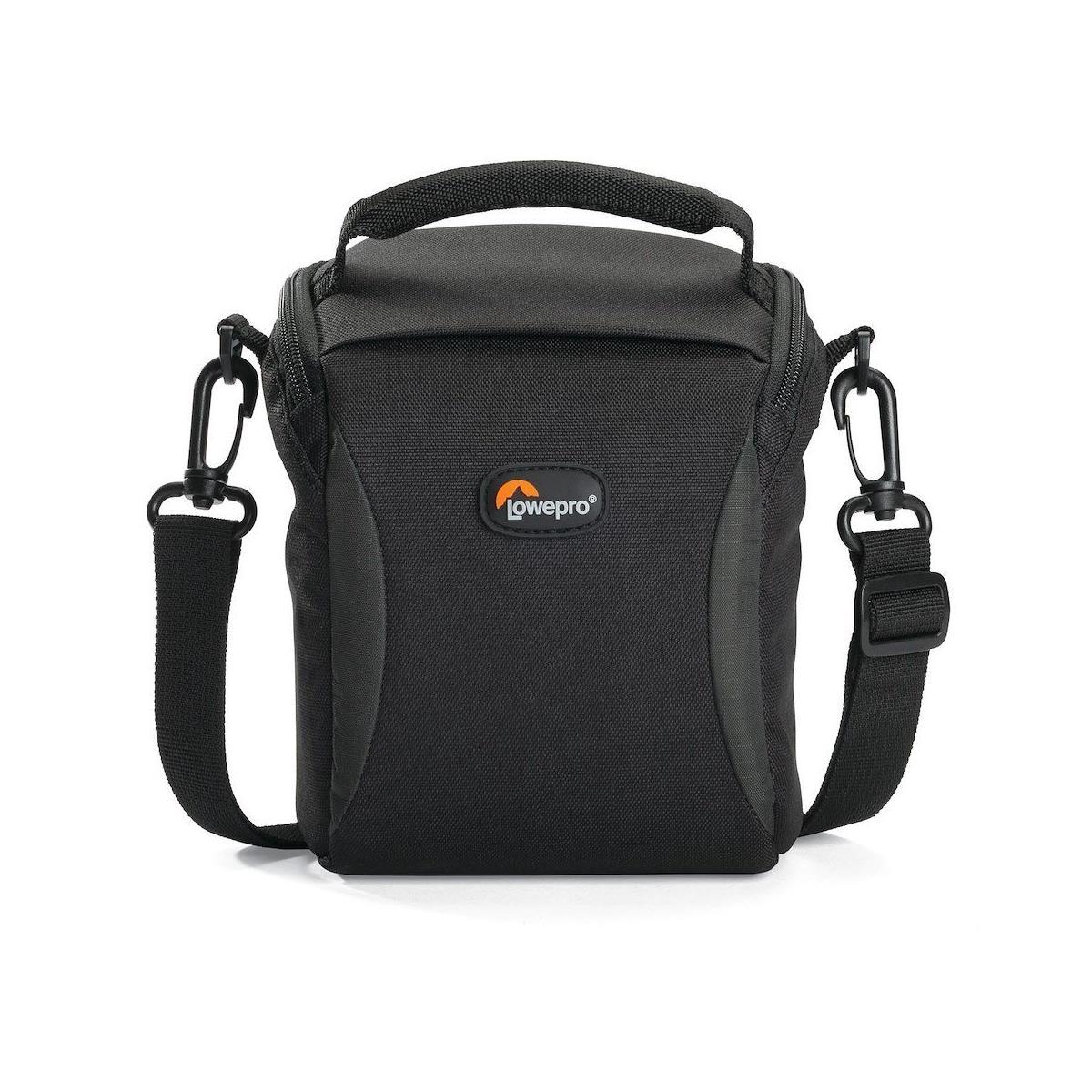 Lowepro Format 120 DSLR Camera Shoulder Bag - Professional Photography Gear for Travel & Outdoor Shooting (Black) - Perfect for Photographers, Vloggers & Content Creators
