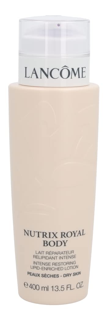 Lancôme Nutrix Royal Body Milk - Nourishing & Hydrating Body Lotion for Dry Skin, 400ml | Deep Moisturizing Cream for Winter & Sensitive Skin | Daily Skincare Routine & Post-Shower Hydration