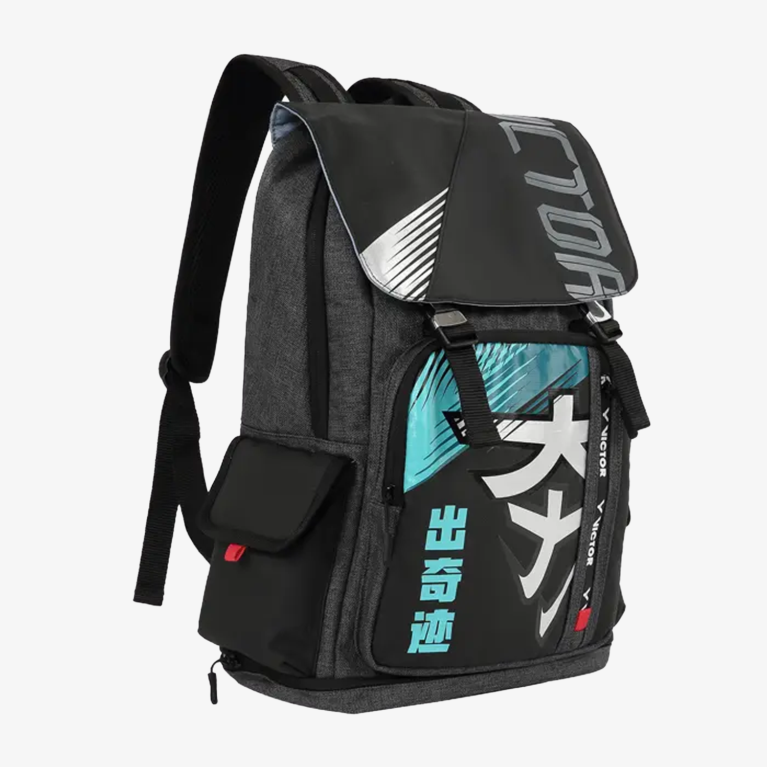 Victor BR3035 Hanging Backpack - Durable Travel & Gym Bag with Multiple Pockets (Black) - Perfect for Hiking, Work Commute & School Use