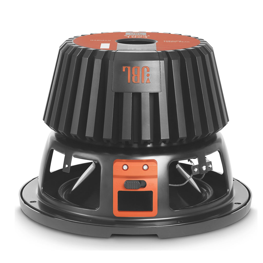 JBL Stadium 1024 10-Inch 2 Ohm/4 Ohm Car Subwoofer with SSI Technology - High Performance Bass for Car Audio Systems | Perfect for Trucks, SUVs & Custom Car Stereo Upgrades