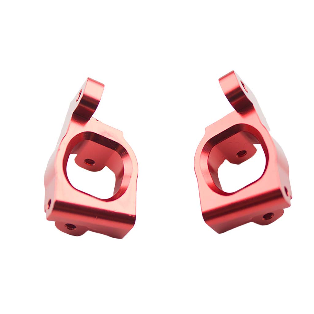 IFOTIME 1/14 Scale RC Car Upgrade Parts Set - Metal Seats & Road Components for WLtoys 144001 4WD Off-Road Stunt Vehicles | Durable Replacement Accessories for Boys Age 8-12 | Perfect for RC Racing, Backyard Stunts & Off-Road Adventures (Red)
