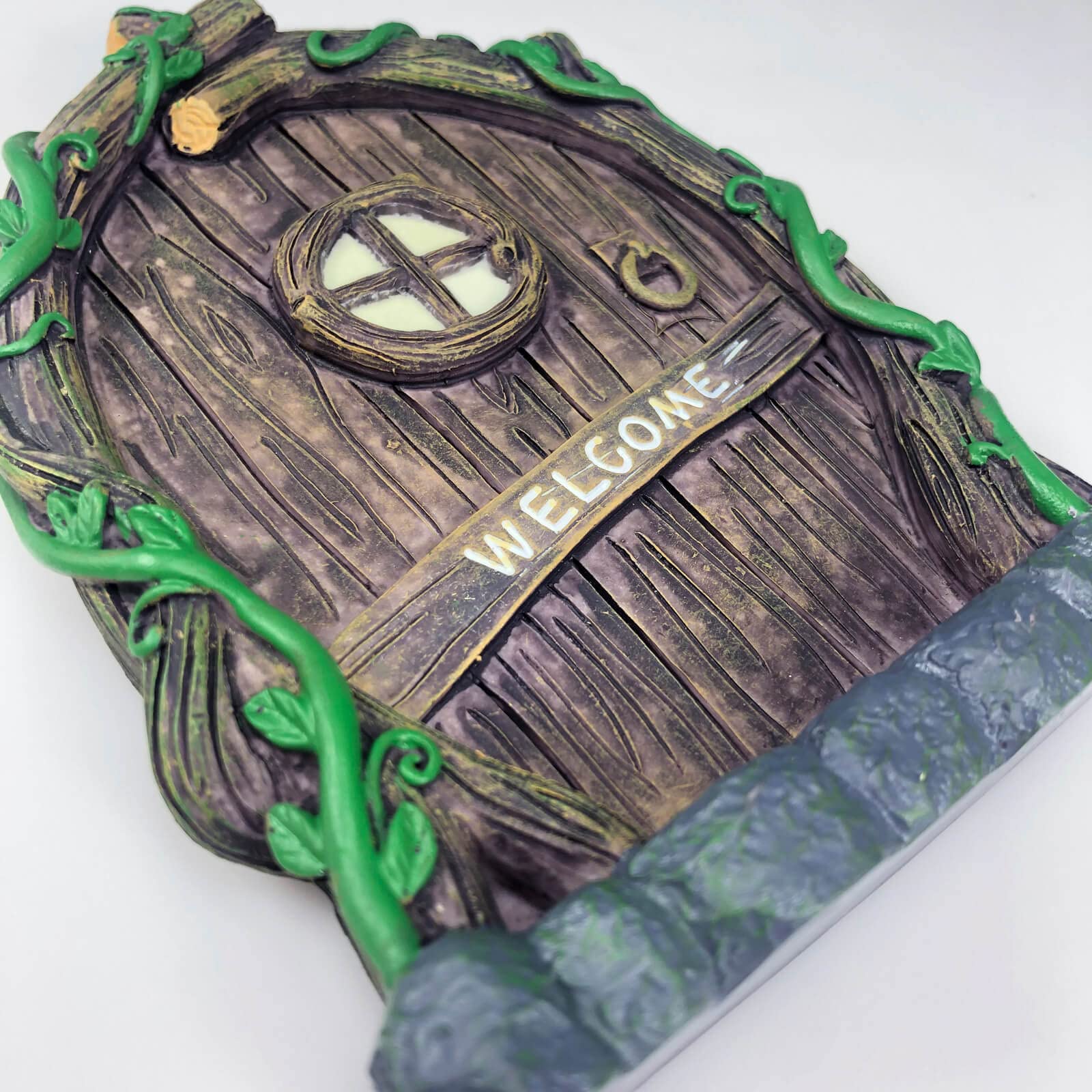 Glow in The Dark Fairy Garden Gnome Decorations for Door, Windows & Yard - Outdoor Fairy House Accessories for Magical Nighttime Garden Display