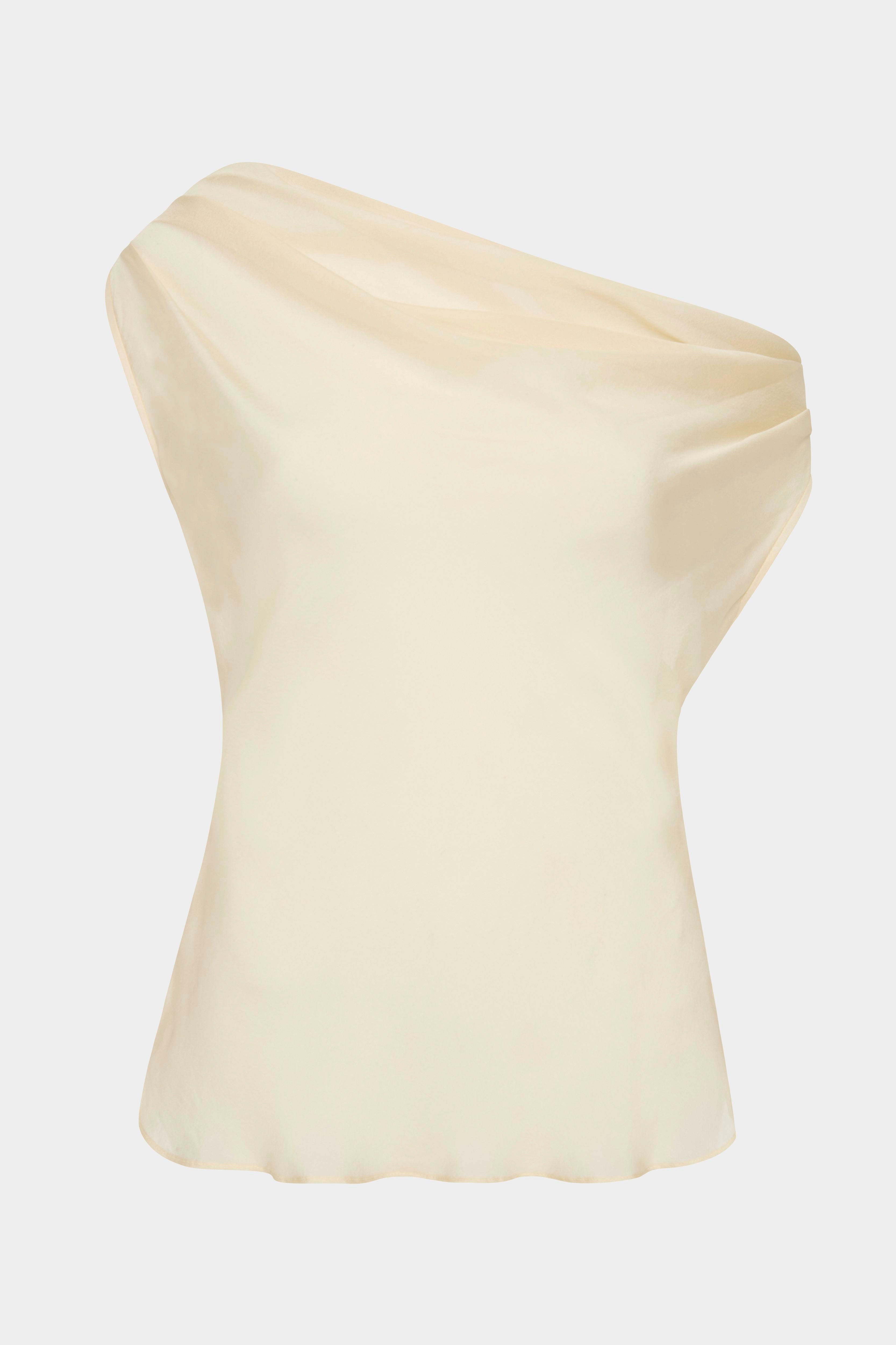 Strobe Cowl Top Bone - Stylish & Comfortable Women's Knit Sweater for Fall & Winter - Perfect for Casual Outings, Office Wear & Cozy Evenings