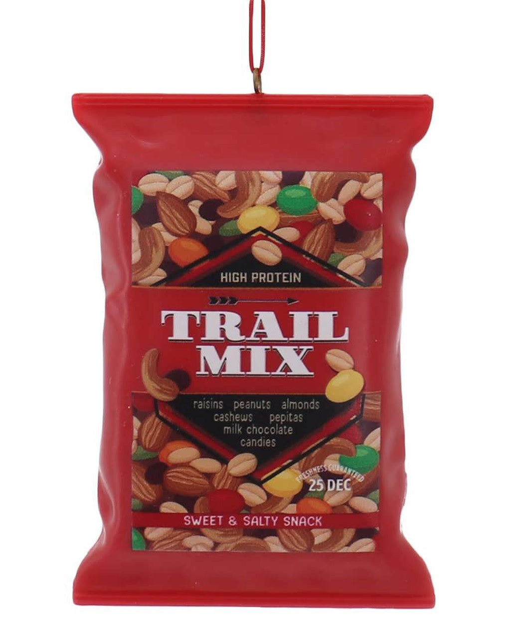 4.75 Inch Christmas Snack Bag Ornament - Perfect for Holiday Party Favors, Gift Bags & Tree Decorations