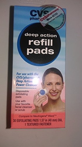CVS Deep Action Power Cleanser Refill Pads - 30 Count Box for Acne-Prone Skin | Oil Control & Deep Pore Cleaning | Perfect for Daily Skincare Routine