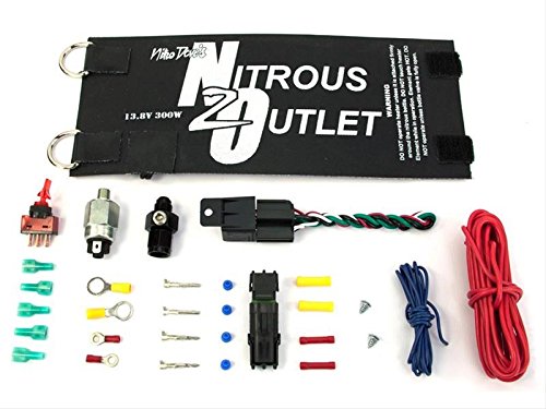 Nitrous Outlet X-Series Nitrous Bottle Heater Kit - High Performance Bottle Warmer for Racing & Drag Cars - Perfect for Cold Weather Racing & Track Days