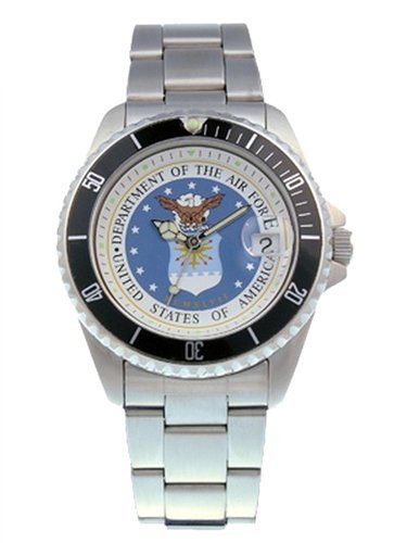 US Air Force Diver's Watch - 42mm Stainless Steel, 200m Water Resistant, Military Style Dial | Perfect for Scuba Diving, Outdoor Adventures & Military Enthusiasts
