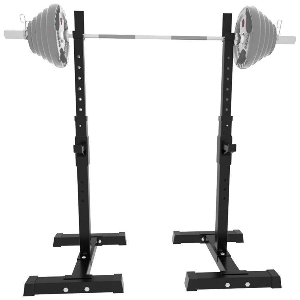 Tengma Adjustable Squat Rack Stand - 440LBS Capacity Weight Rack with Dip Bars & Bench Press Station | Multi-Functional Home Gym Equipment for Full Body Workouts | Perfect for Strength Training & CrossFit in Home Garage Gym