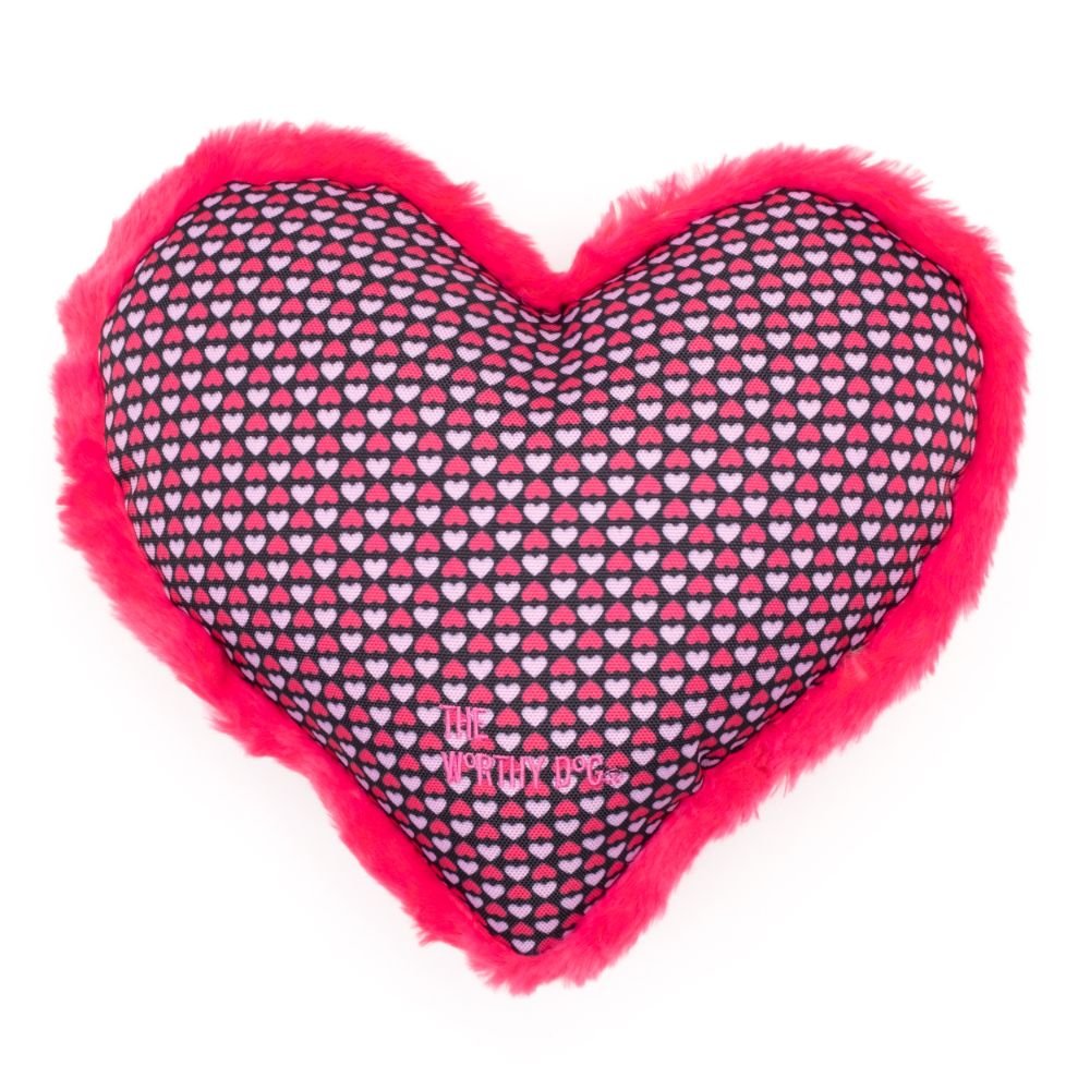 Chews Me Heart Toy - Durable Dog Chew Toy for Aggressive Chewers, Puppy Teething, and Anxiety Relief - Perfect for Small, Medium, Large Dogs - Heart-Shaped Pet Toy for Playtime, Training, and Stress Relief