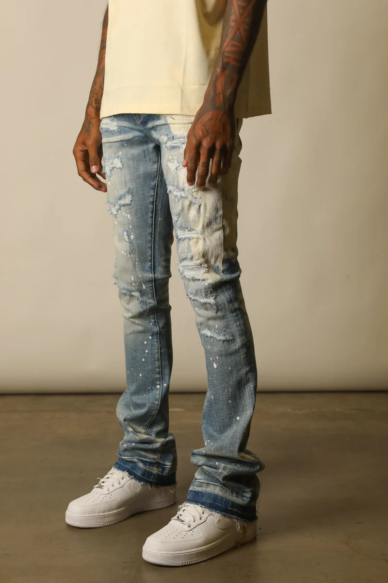 GFTD MARLOW Women's High Waist Skinny Jeans - Stretch Denim Pants for Casual Wear & Night Out
