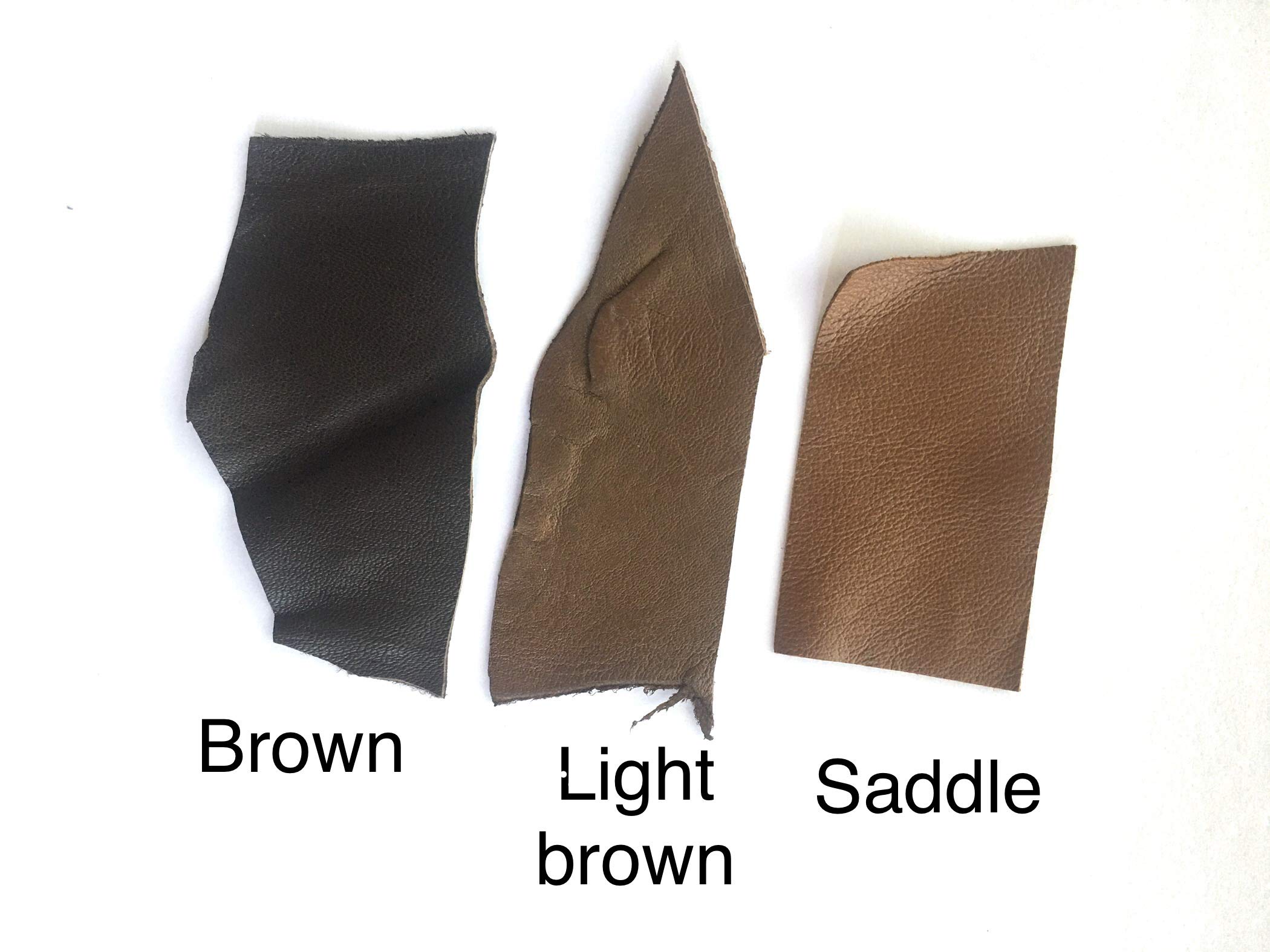 Wardani 1.5cm Wide Genuine Lambskin Leather Headband - Handmade in USA - All-Day Comfort - Brown Hair Accessory for Women - Perfect for Workouts, Yoga & Fashion Styling