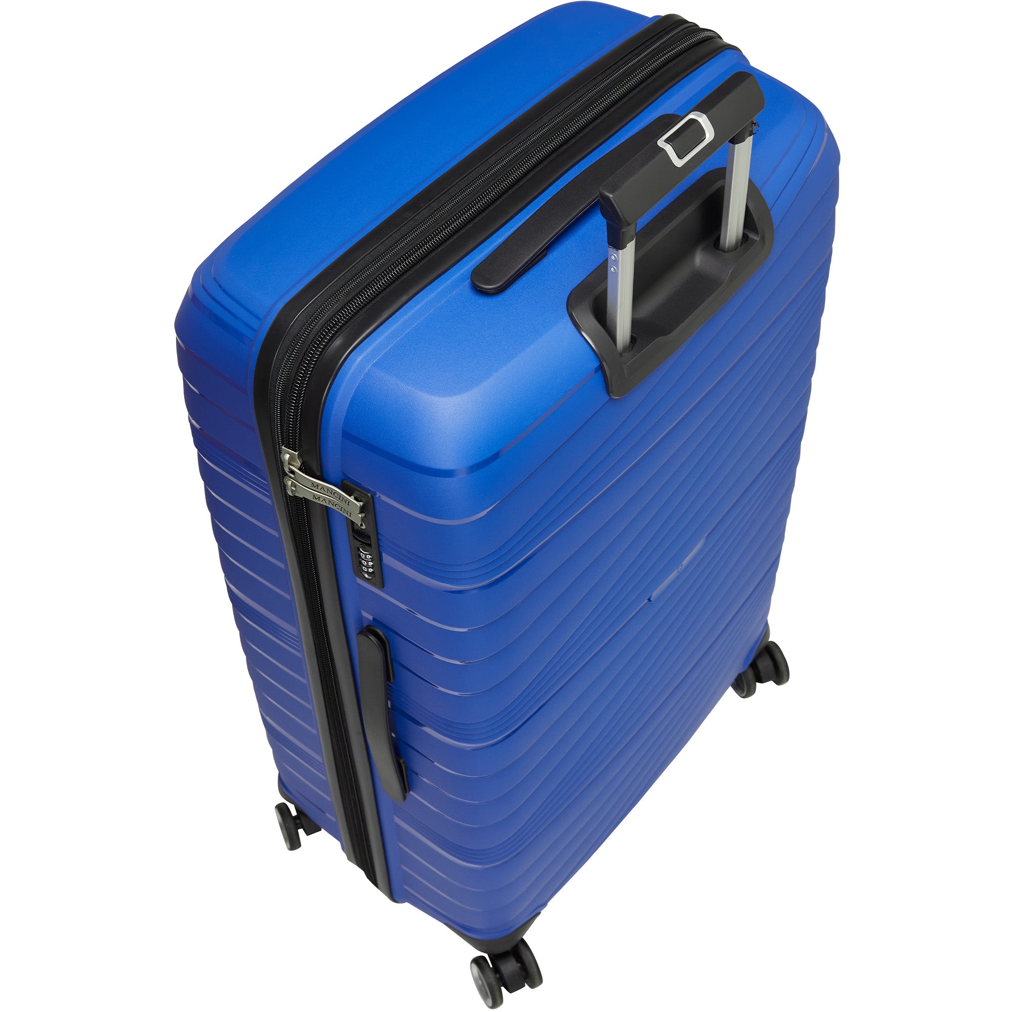 Mancini Bermuda 2-Piece Spinner Luggage Set - Polypropylene Carry-On & Large Suitcase for Travel | Perfect for Business Trips, Vacations & Family Getaways