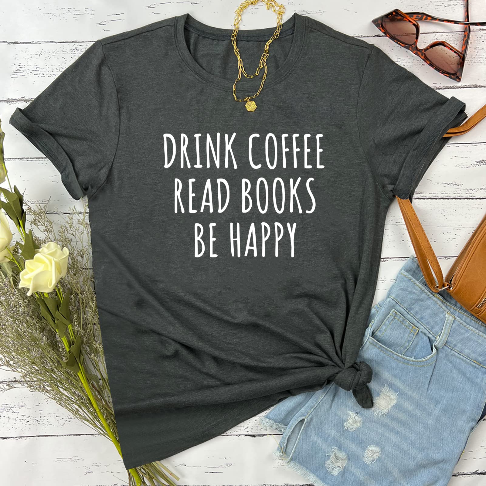 YITAN Women's Cute Graphic T-Shirts | Soft Cotton Short Sleeve Tops | Casual Everyday Wear for Women | Perfect for Streetwear, Outings & Lounge