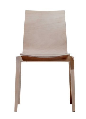 Stockholm Side Chair by Ton - Modern Wooden Dining Chair for Kitchen, Restaurant & Office - Scandinavian Design with Comfortable Seat & Sturdy Frame