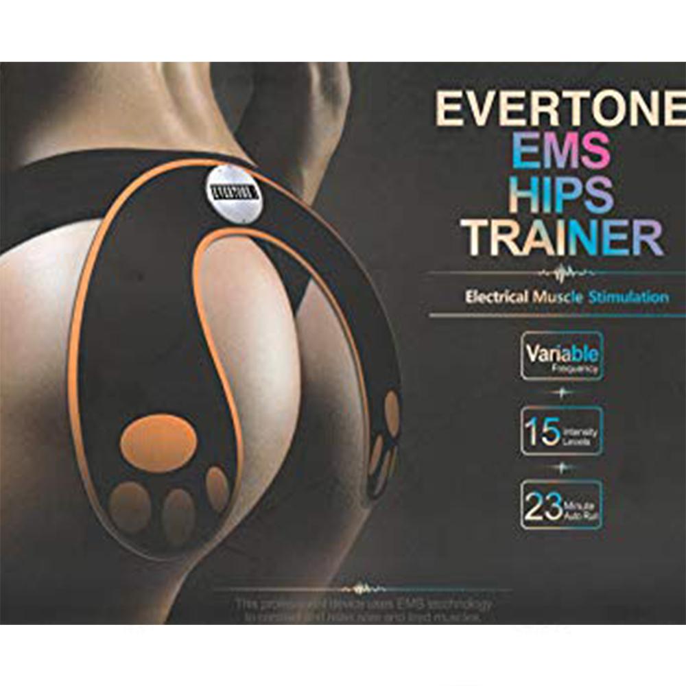 EverTone EMS Hips Trainer & Butt Toner - Lift, Shape & Firm Glutes for a Toned Booty | Perfect for Home Workouts, Gym Training & Postpartum Recovery