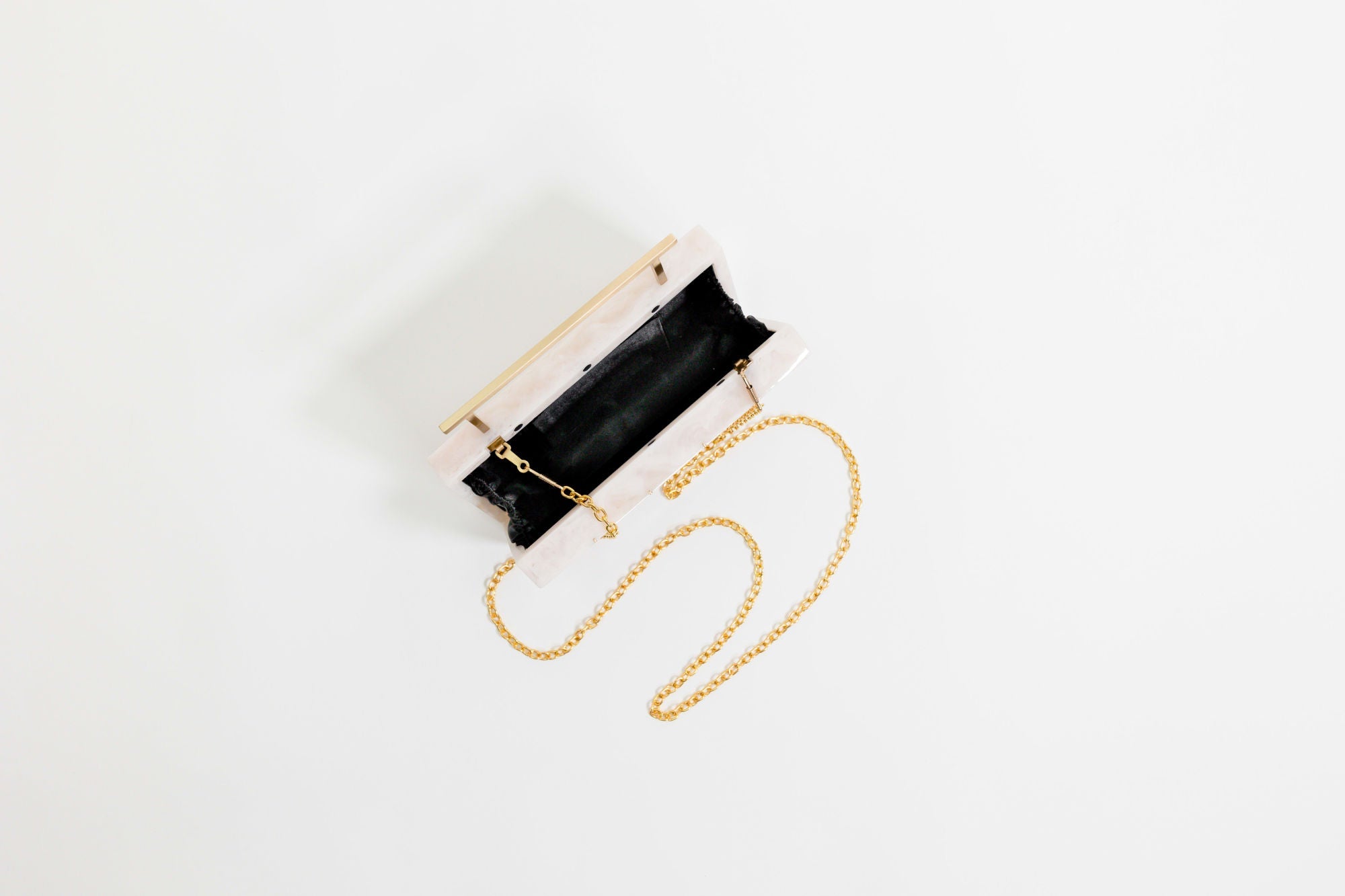 Elegant Crystalline Clutch with Pearl Accents - Perfect for Evening Parties, Weddings & Special Occasions