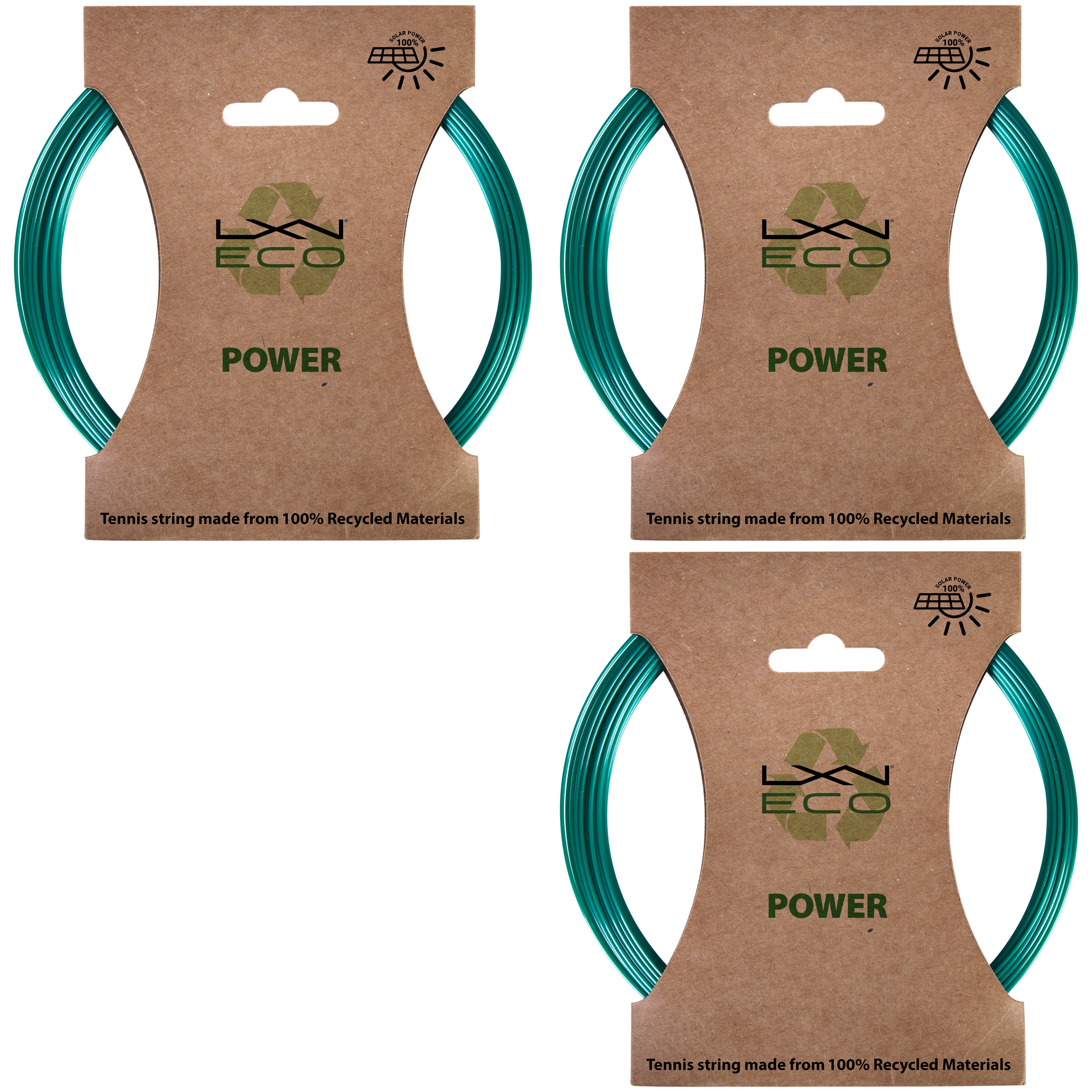 Luxilon ECO Power Tennis String - High Performance, Durable & Eco-Friendly | Perfect for Competitive Play & Training