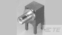 414337-1 Right Angle SMB to PCB Jack Connector (10-Pack) - Ideal for RF, Antenna, and High-Frequency Signal Applications