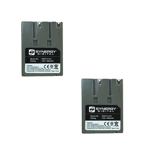 Synergy Digital Cordless Phone Batteries - 2 Pack Ni-CD 3.6V 800mAh Replacement Batteries for Toshiba BT-2499 Cordless Phone | Ultra High Capacity | Perfect for Home & Office Use