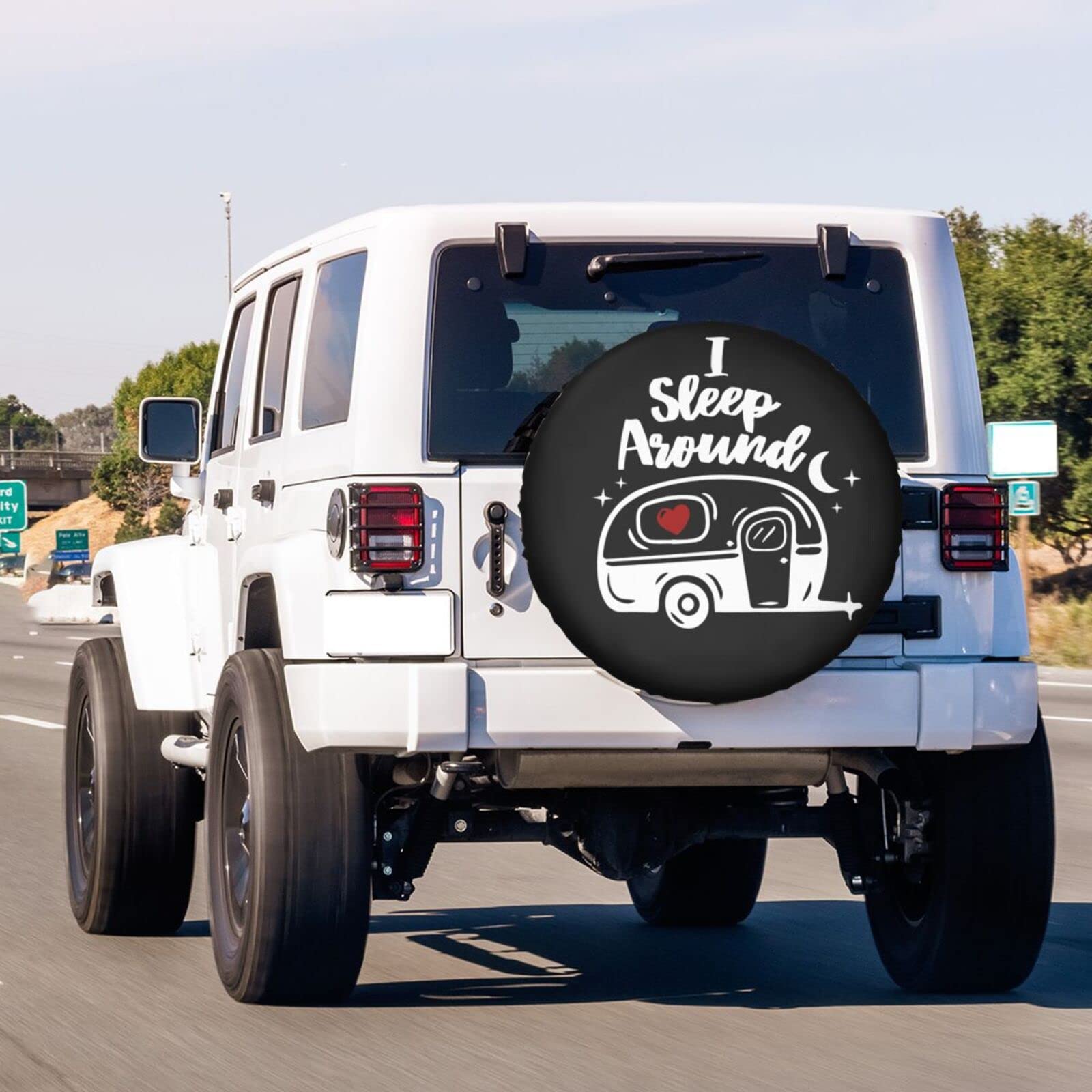 15 Inch Universal Spare Tire Cover - Dust-Proof Wheel Protector for Trailers, RVs, SUVs & Vehicles | Perfect for Camping, Road Trips & Outdoor Adventures