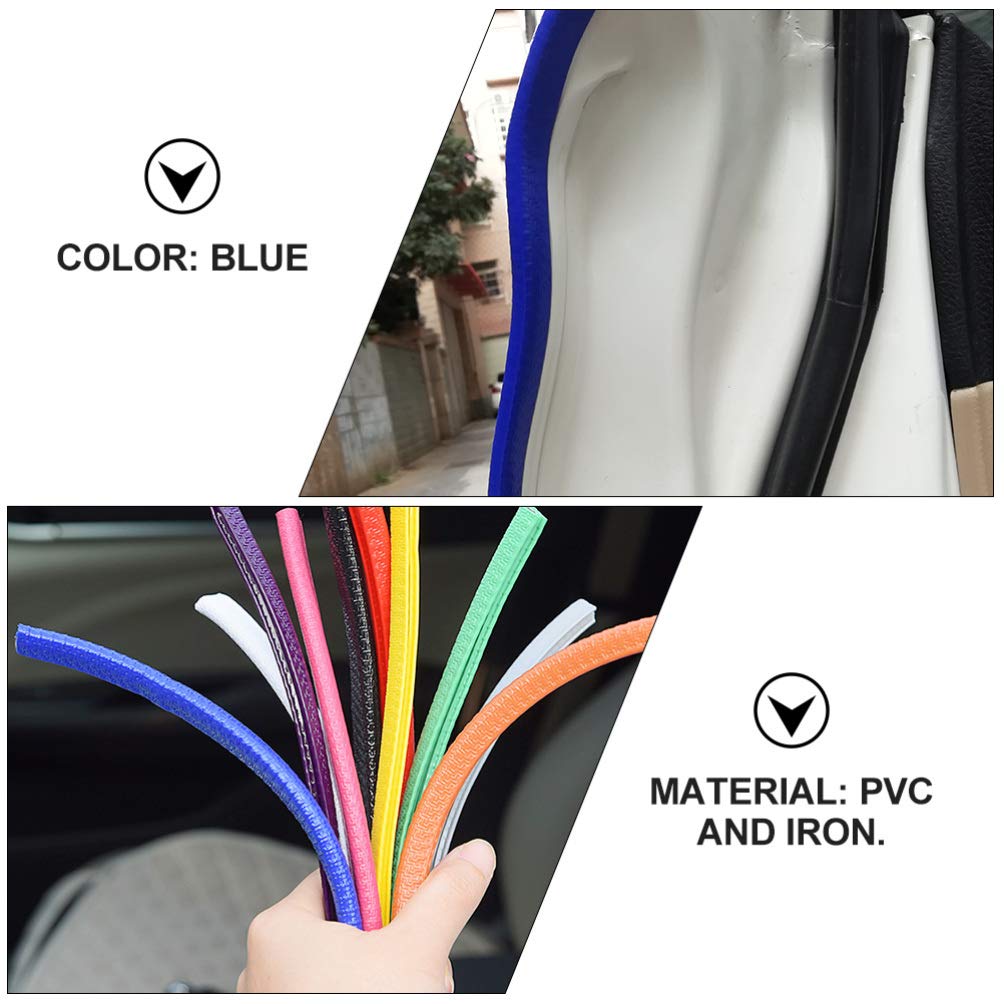 Premium U-Shaped Car Door Edge Guards - 10M Rubber Edge Trim Seal Strips for Auto Vehicle Protection | Prevent Scratches & Dents | Ideal for Parking Lots, Garages & Tight Spaces