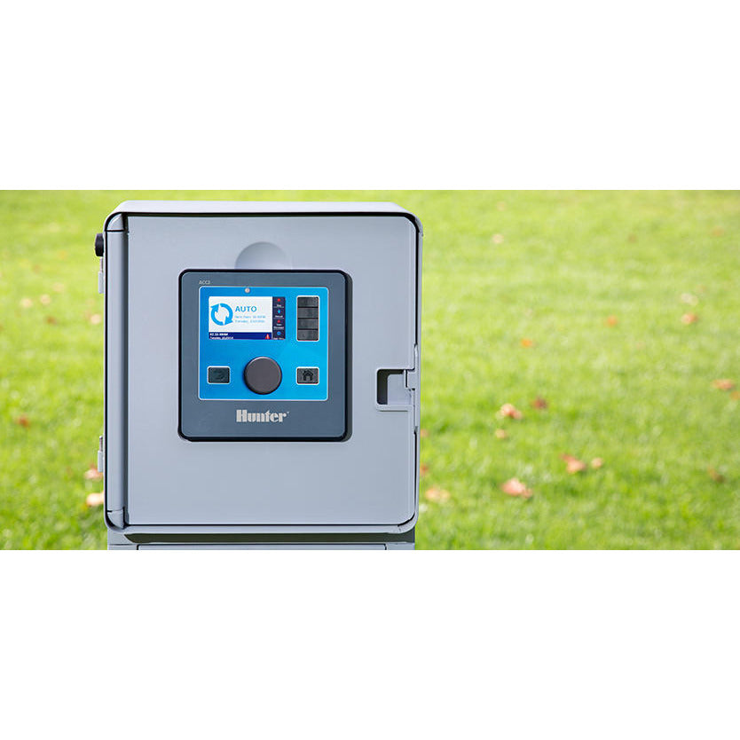 Hunter Industries A2C 1200M ACC2 Station Outdoor Metal Controller - Weatherproof Irrigation Timer for Lawn & Garden Watering Systems