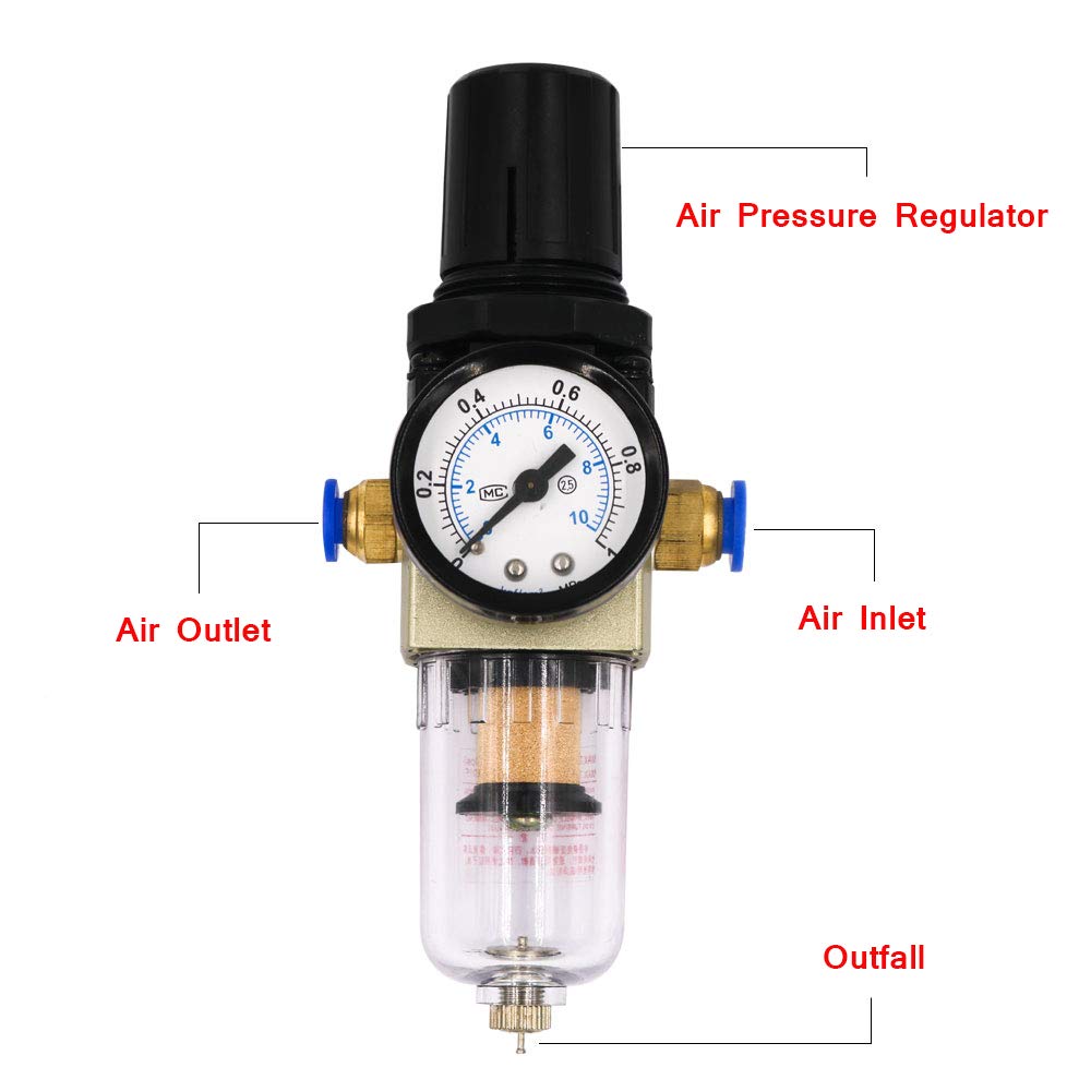 Pneumatic Hammer Handpiece for Air Drill - Pneumatic Nail Sanding & Surface Engraving Machine | Professional Woodworking, Metalworking & DIY Crafting Tool